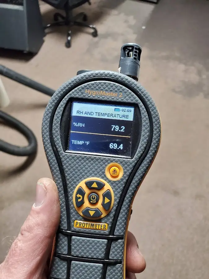 Moisture meter humidity assessment for Fire & Smoke Damage Restoration in Black Diamond